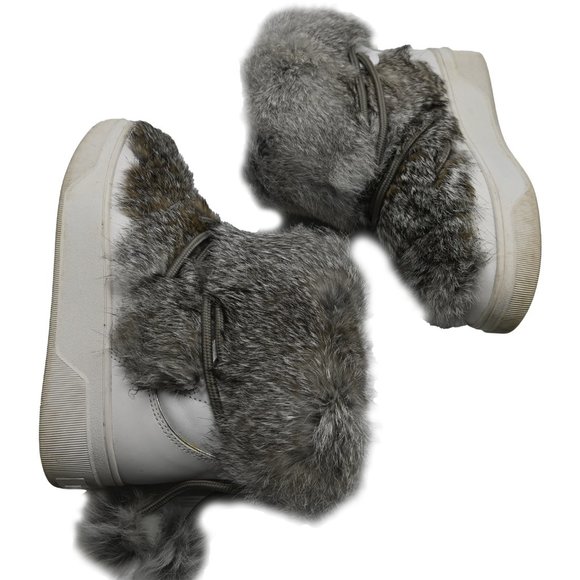 Michael Kors Women's NALA Rabbit Ankle Boots - Picture 3 of 6